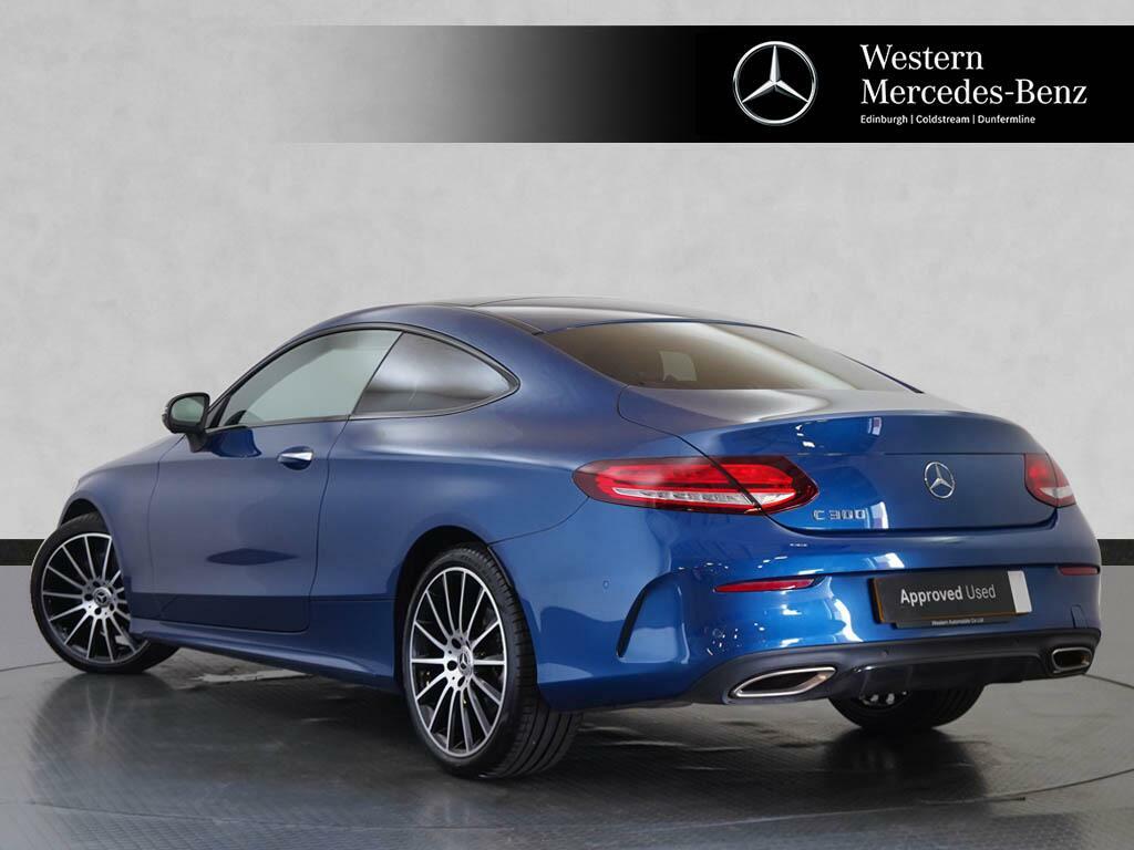 Mercedes-Benz C Class C 300 Amg Line Night Edition Premium Plus Blue #2