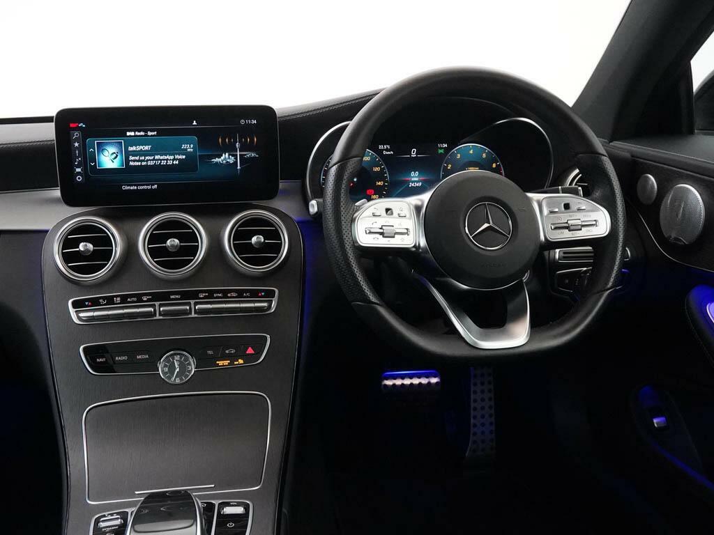 Mercedes-Benz C Class 2.0 C300h Mhev Amg Line Estate Hybrid G Blue #34