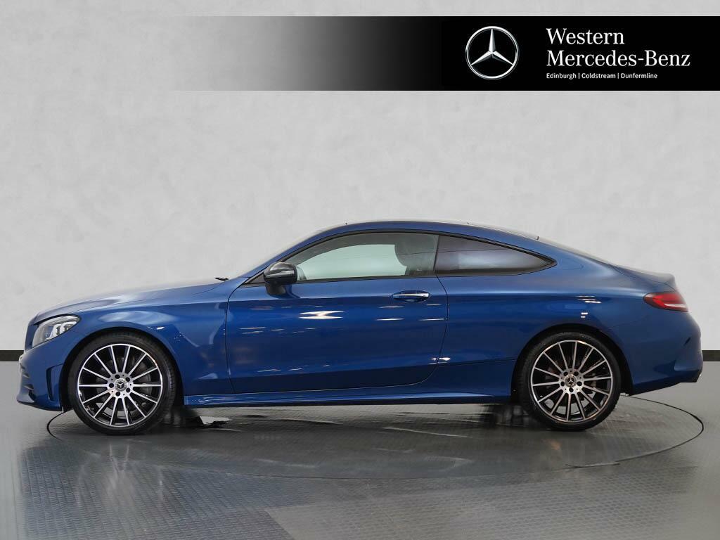 Mercedes-Benz C Class 2.0 C300h Mhev Amg Line Estate Hybrid G Blue #8