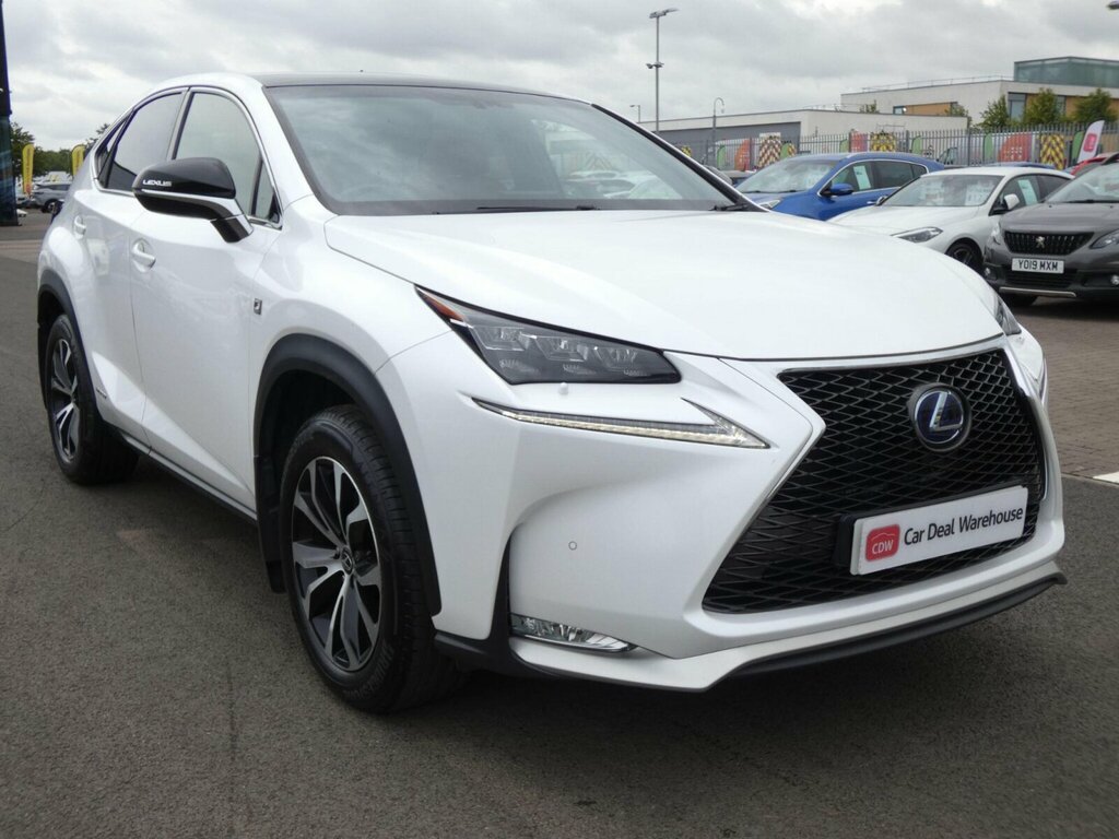 Lexus NX 2.5 300H F Sport E-cvt 4Wd Euro 6 Ss White #4