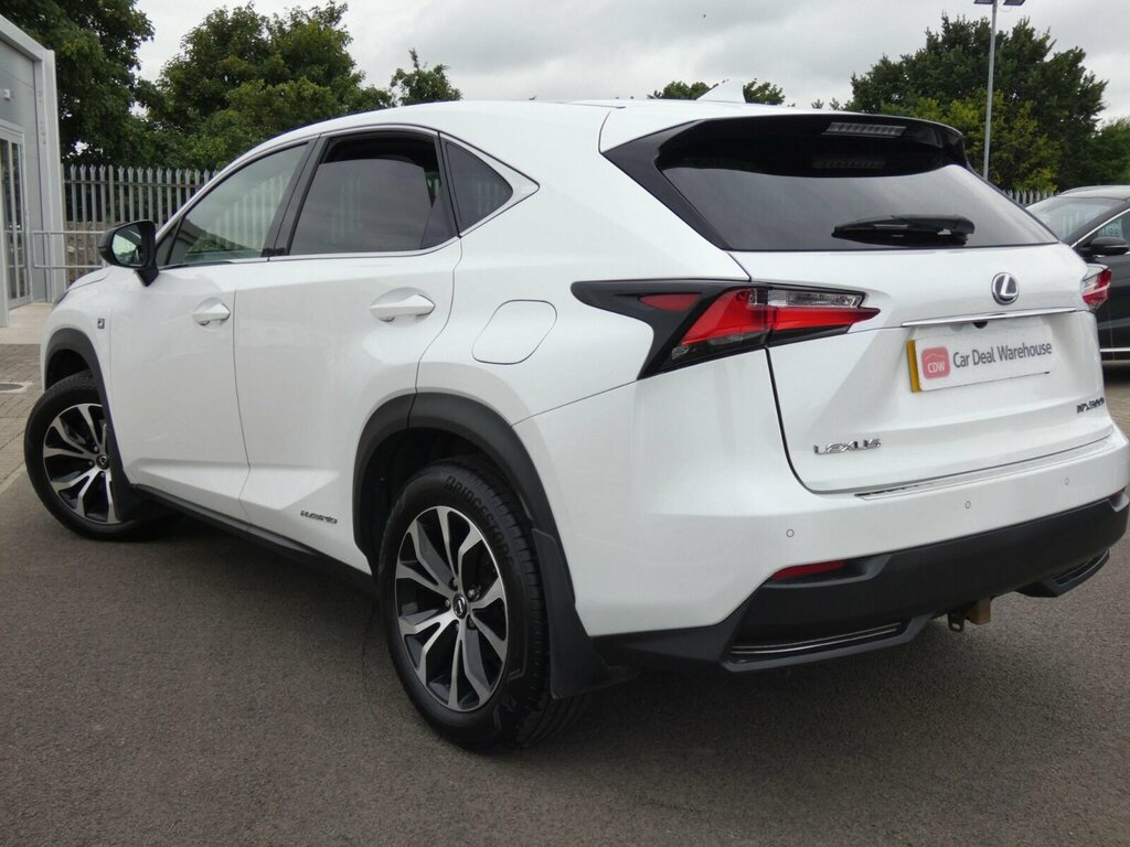 Lexus NX 2.5 300H F Sport E-cvt 4Wd Euro 6 Ss White #3