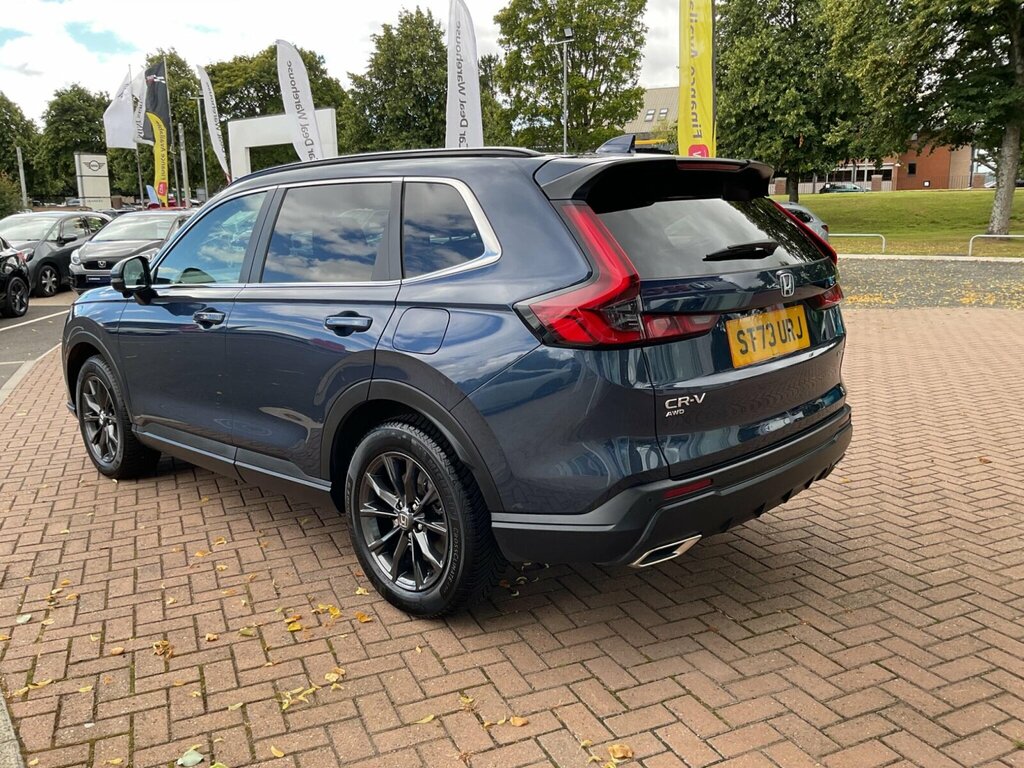Honda Cr-V 2.0 H I-mmd Advance Ecvt 4Wd Euro 6 Ss Blue #4