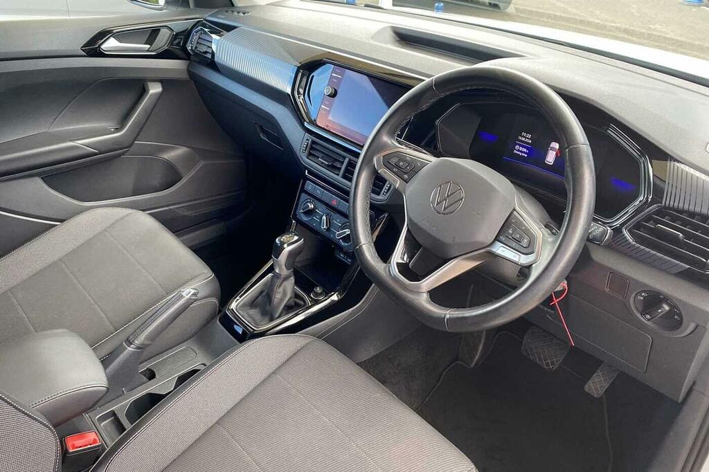 Volkswagen T-Cross 1.0 Tsi 110 Black Edition Dsg White #6