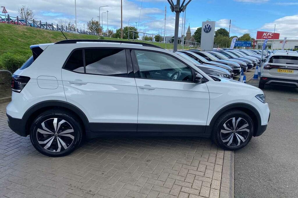 Volkswagen T-Cross 1.0 Tsi 110 Black Edition Dsg White #4
