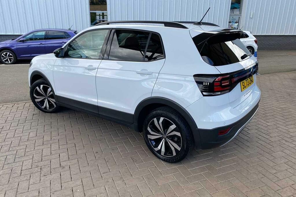 Volkswagen T-Cross 1.0 Tsi 110 Black Edition Dsg White #3