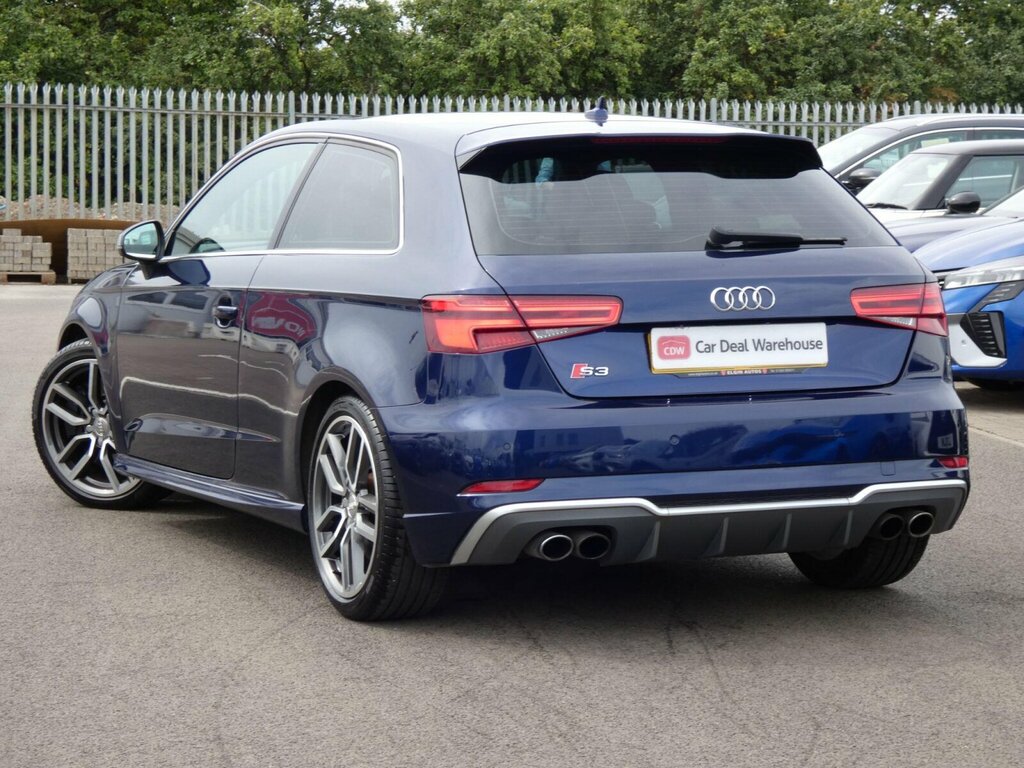 Audi A3 2.0 Tfsi S Tronic Quattro Euro 6 Ss VO67ZWJ Blue #3