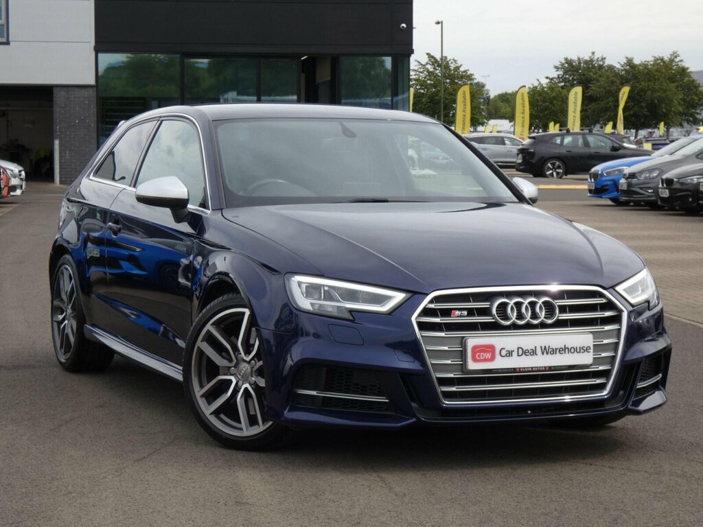 Audi A3 2.0 Tfsi S Tronic Quattro Euro 6 Ss Blue