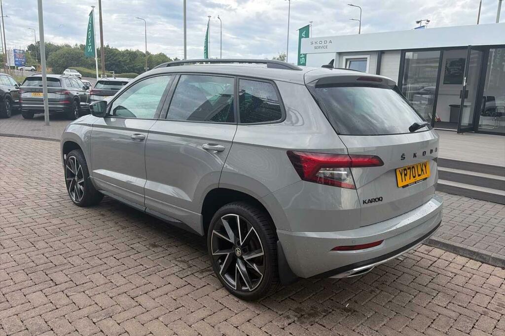 Skoda Karoq 1.5 Tsi Act Sportline Dsg Euro 6 Ss Grey #4