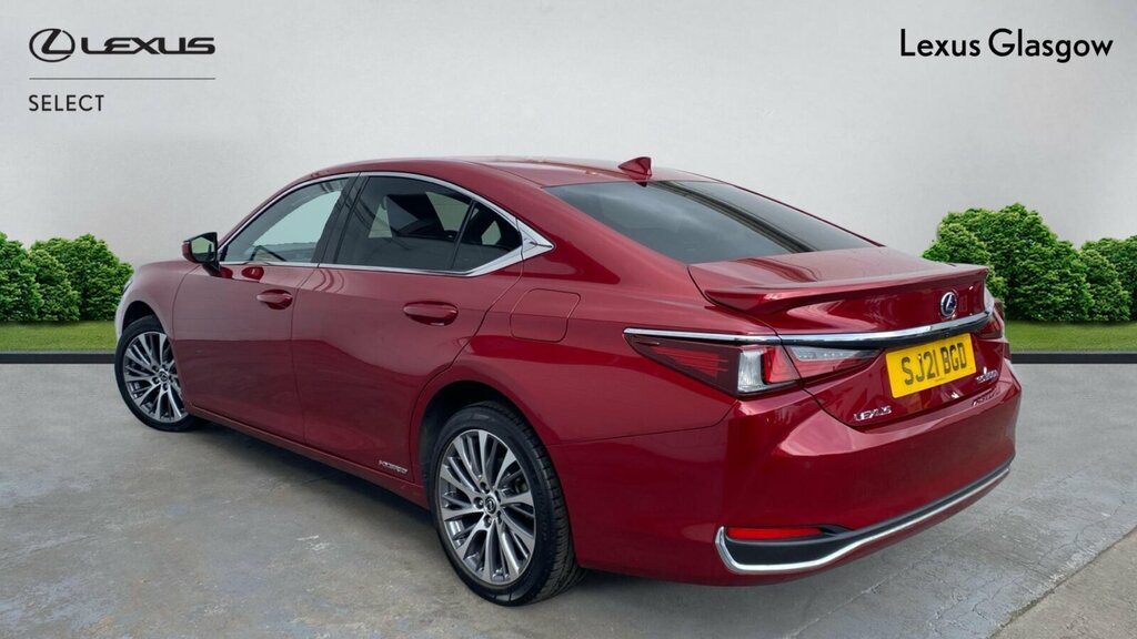 Lexus ES 2.5 300H Premium Edition Saloon Hybrid SJ21BGD Red #2