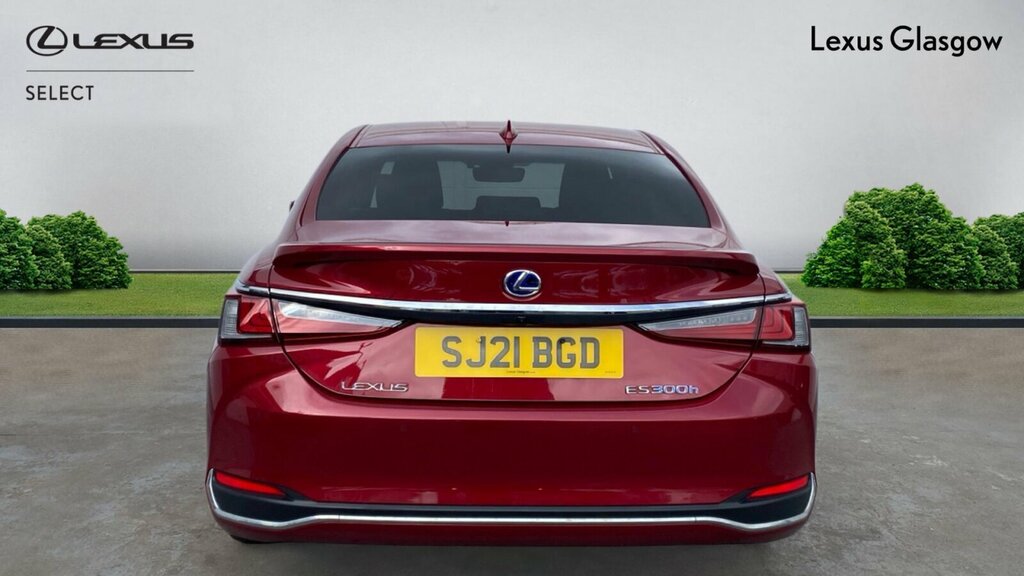 Lexus ES 2.5 300H Premium Edition Saloon Hybrid SJ21BGD Red #5