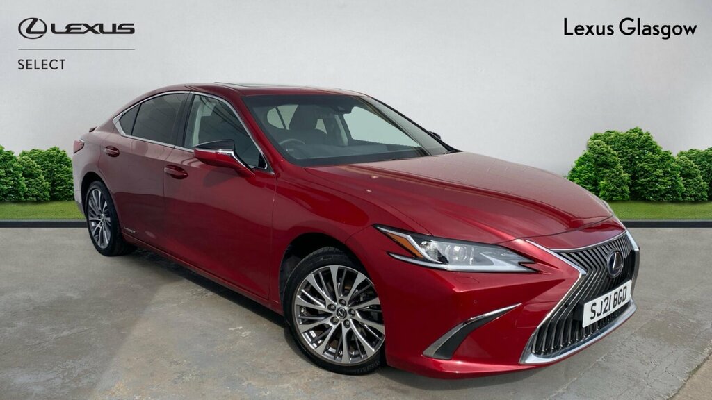 Lexus ES 2.5 300H Premium Edition Saloon Hybrid Red
