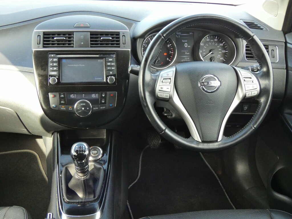 Nissan Pulsar 1.2 Dig-t Tekna Euro 6 Ss Black #6