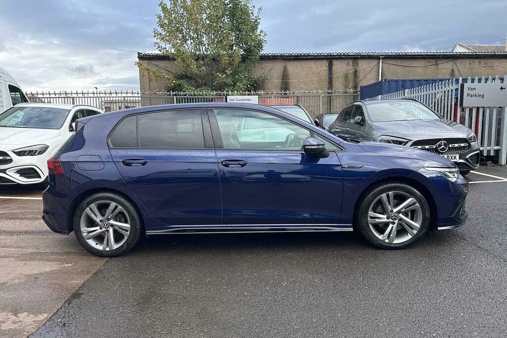 Volkswagen Golf 2.0 Tdi 150 R-line Dsg KN72XNB Blue #4