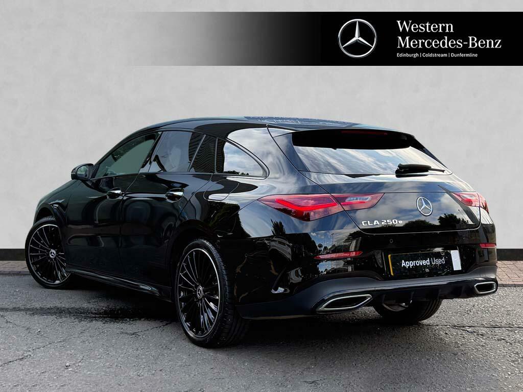 Mercedes-Benz CLA Class Cla 250 E Amg Line Premium Plus KW75OSU Black #2