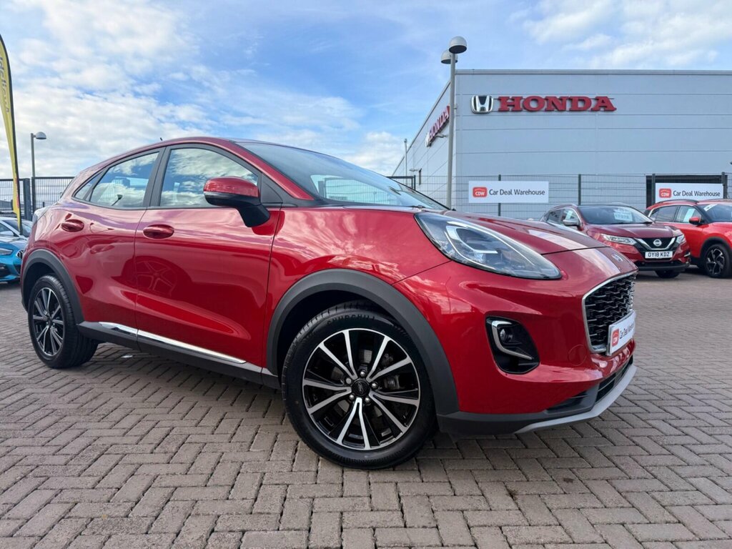 Ford Puma 1.0T Ecoboost Mhev Titanium Euro 6 Ss SM72DSV Red #3