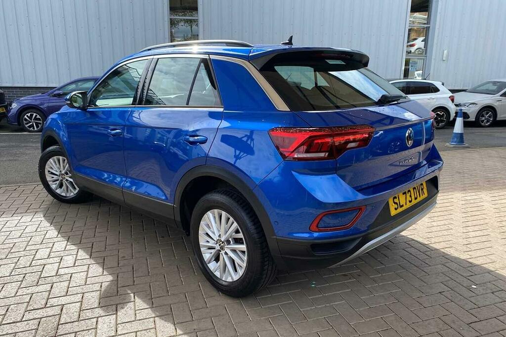 Volkswagen T-Roc 1.5 Tsi Life SL73DVR Blue #3