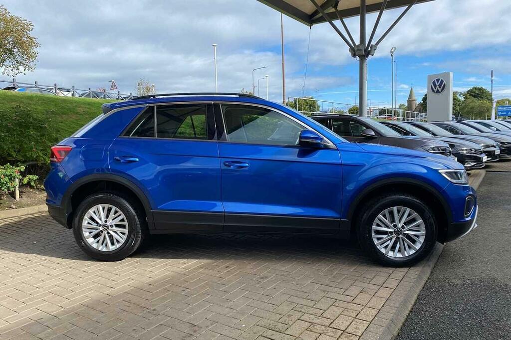 Volkswagen T-Roc 1.5 Tsi Life SL73DVR Blue #4