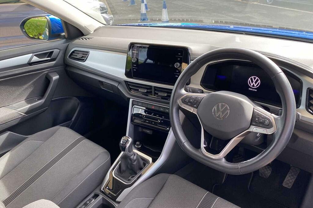 Volkswagen T-Roc 1.5 Tsi Life SL73DVR Blue #6