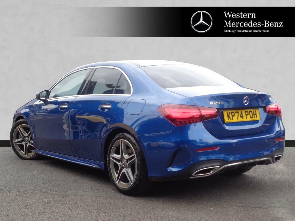 Mercedes-Benz A Class A 200 Amg Line Executive KP74POH Blue #2