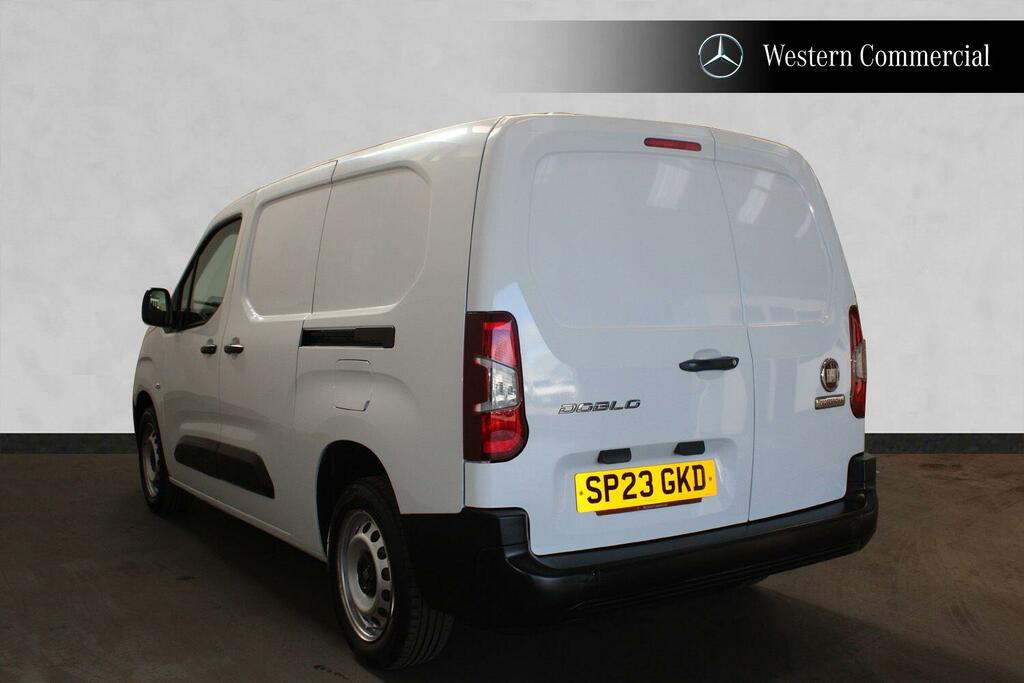 Fiat Doblo 1.5 Bluehdi 1000Kg Maxi Panel Van 6Dr Manua SP23GKD White #5