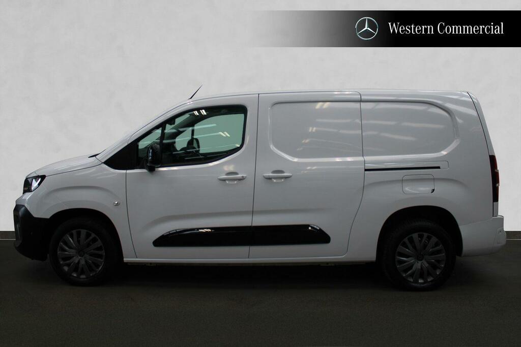 Peugeot Partner 1.5 Bluehdi 950 Asphalt Long Panel Van 6Dr White #6