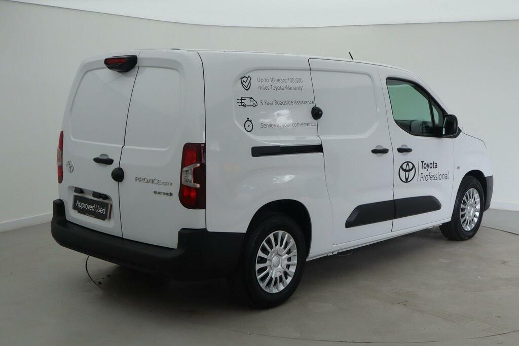Toyota Proace City 50Kwh Icon Long Panel Van Lwb 6Dr White #2