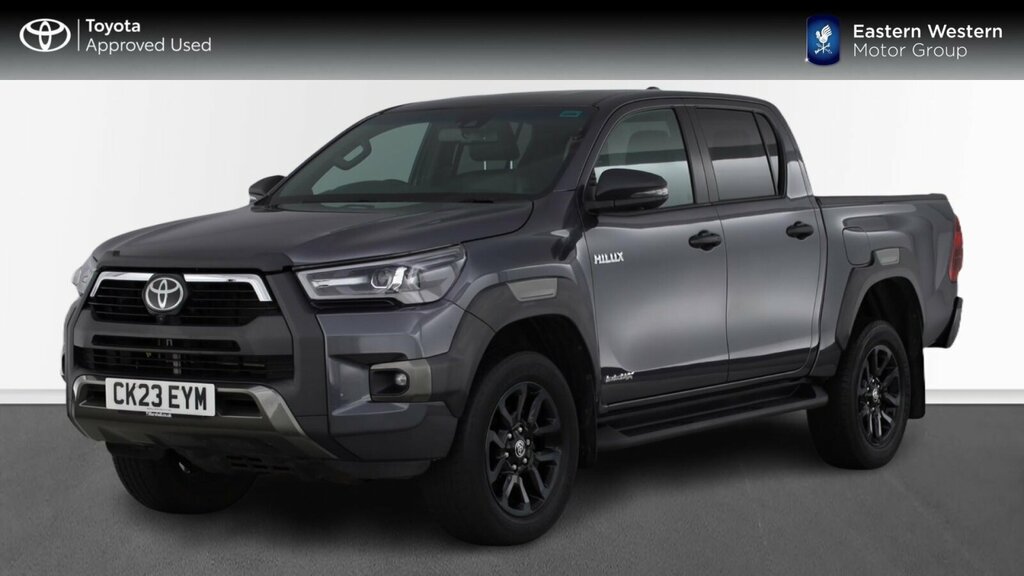 Toyota HILUX 2.8 D-4d Invincible X 4Wd Euro 6 Ss Grey #3