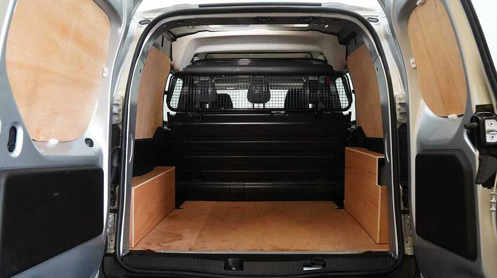 Renault Kangoo Ll21 Blue Dci 95 Advance Safety 5 Seat Crew Van Silver #6