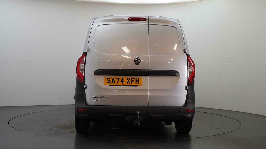 Renault Kangoo Ll21 Blue Dci 95 Advance Safety 5 Seat Crew Van Silver #5