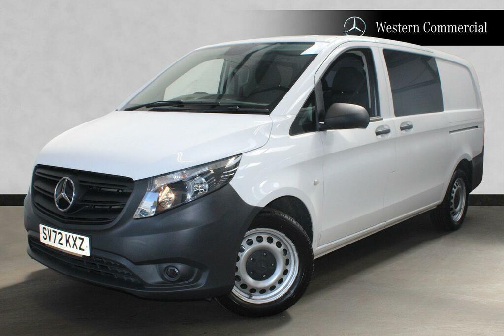 Mercedes-Benz Vito 2.0 114 Cdi Progressive Crew Van Double Cab Di White #6