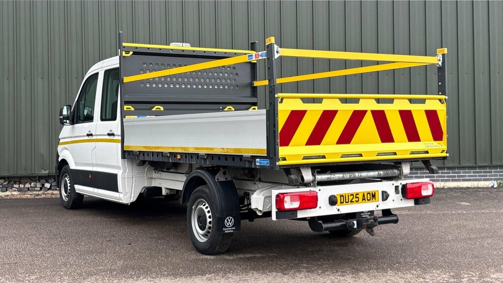 Volkswagen Crafter 2.0 Tdi 140Ps Commerce Etg Tipper Dcab White #2