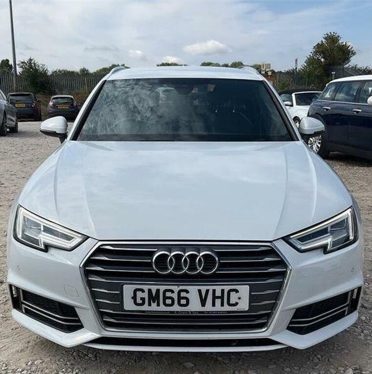 Audi A4 Avant 2.0 Tdi Ultra S Line S Tronic Euro 6 Ss White #2