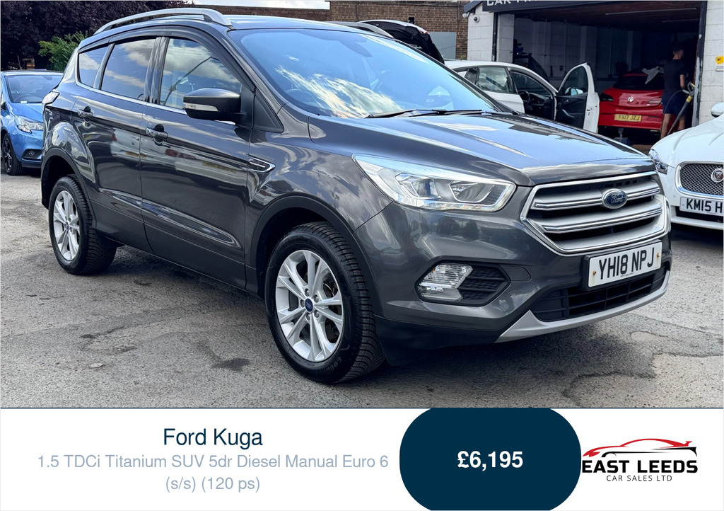 Ford Kuga 1.5 Tdci Titanium Suv Euro 6 S Grey