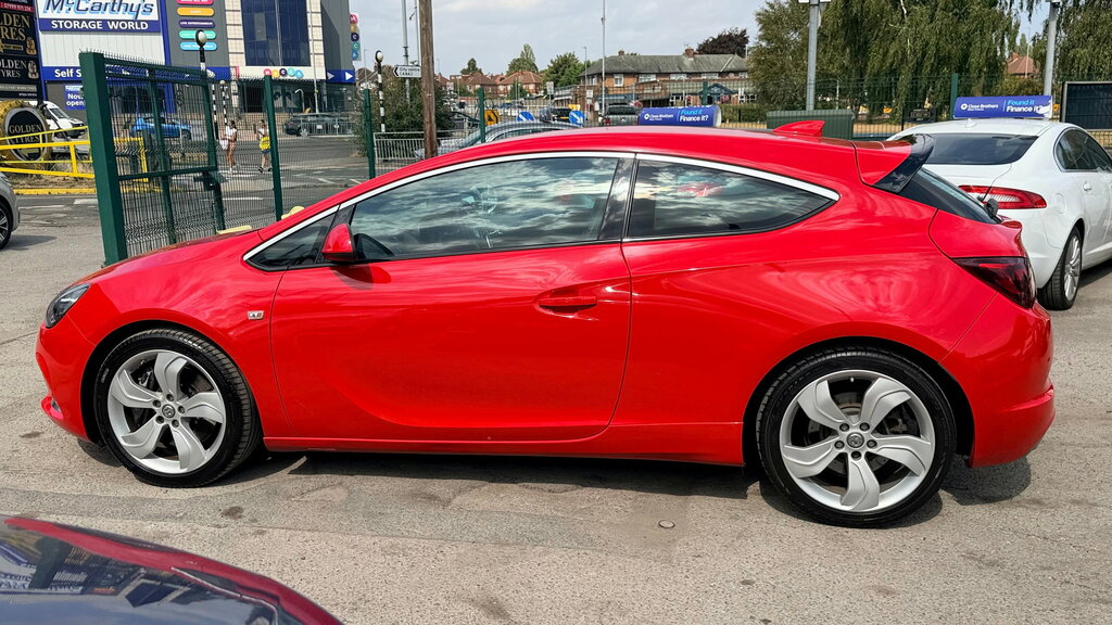 Vauxhall Astra GTC 2.0T Vxr Coupe Euro 6 Ss 280 Red #6