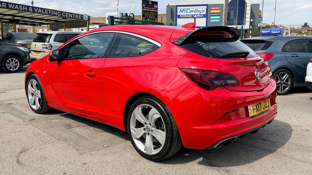 Vauxhall Astra GTC 2.0T Vxr Coupe Euro 6 Ss 280 Red #5