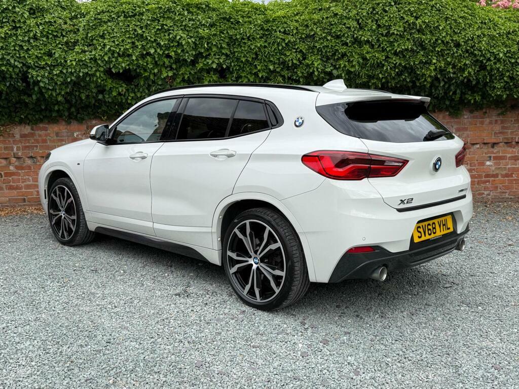 BMW X2 2.0 20D M Sport Xdrive Euro 6 S S White #4