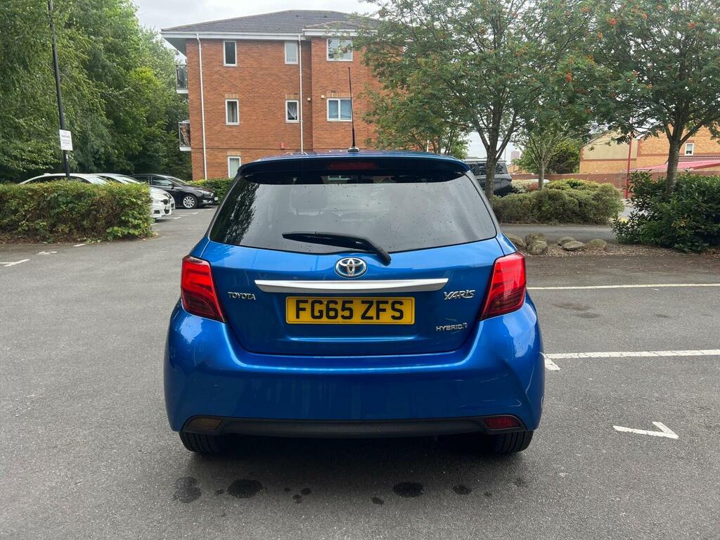 Toyota Yaris Hatchback 1.5 Vvt-h Sport E-cvt Euro 6 20156 FG65ZFS Blue #5
