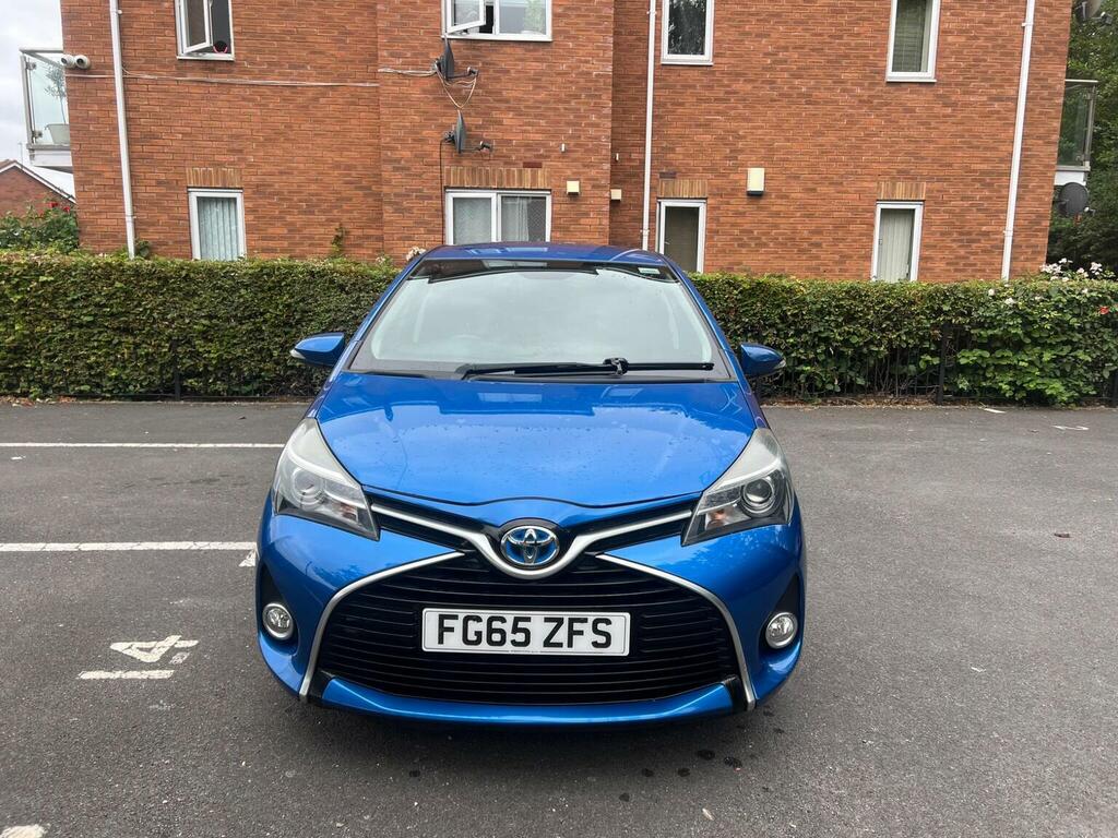 Toyota Yaris Hatchback 1.5 Vvt-h Sport E-cvt Euro 6 20156 FG65ZFS Blue #2