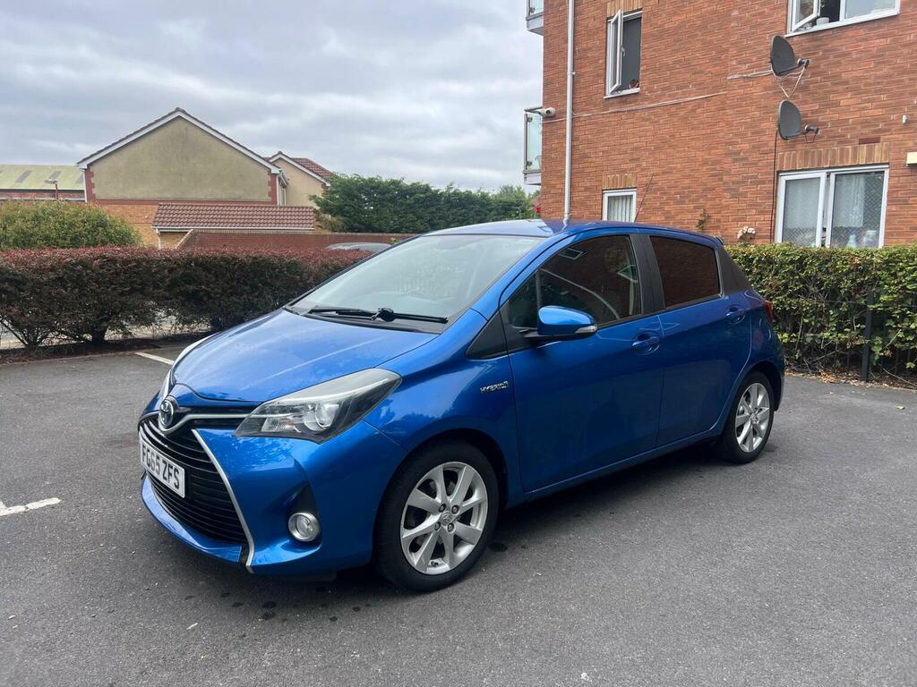Toyota Yaris Hatchback 1.5 Vvt-h Sport E-cvt Euro 6 20156 FG65ZFS Blue #3