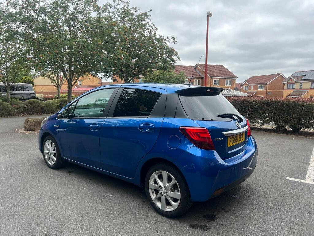Toyota Yaris Hatchback 1.5 Vvt-h Sport E-cvt Euro 6 20156 FG65ZFS Blue #4