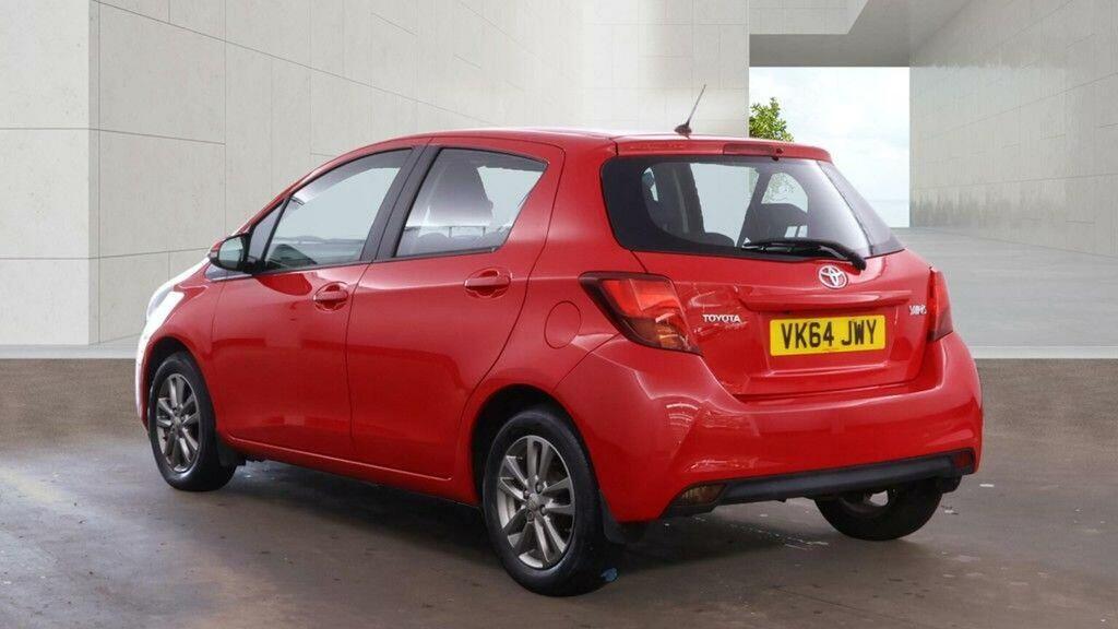 Toyota Yaris 1.33 Dual Vvt-i Icon Euro 5 Euro 5 Red #3