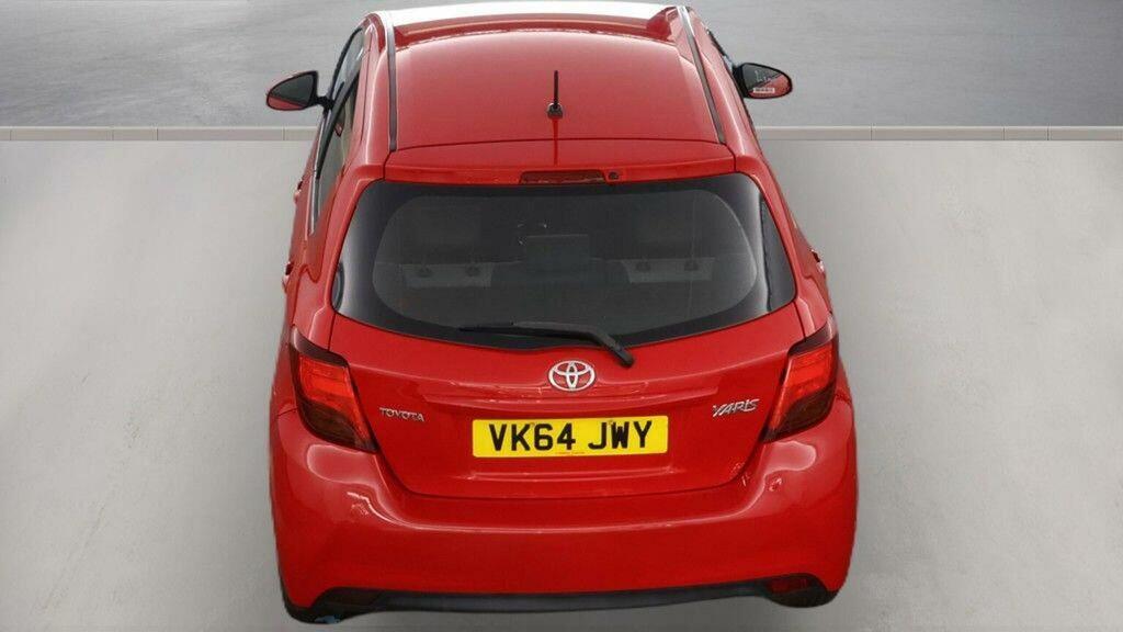 Toyota Yaris 1.4 D-4d Icon Plus Euro 5 Red #8