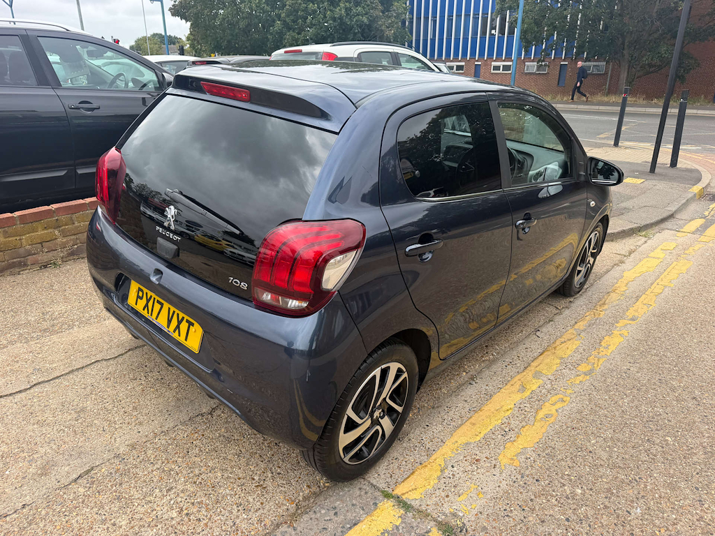 Peugeot 108 Allure Blue #4