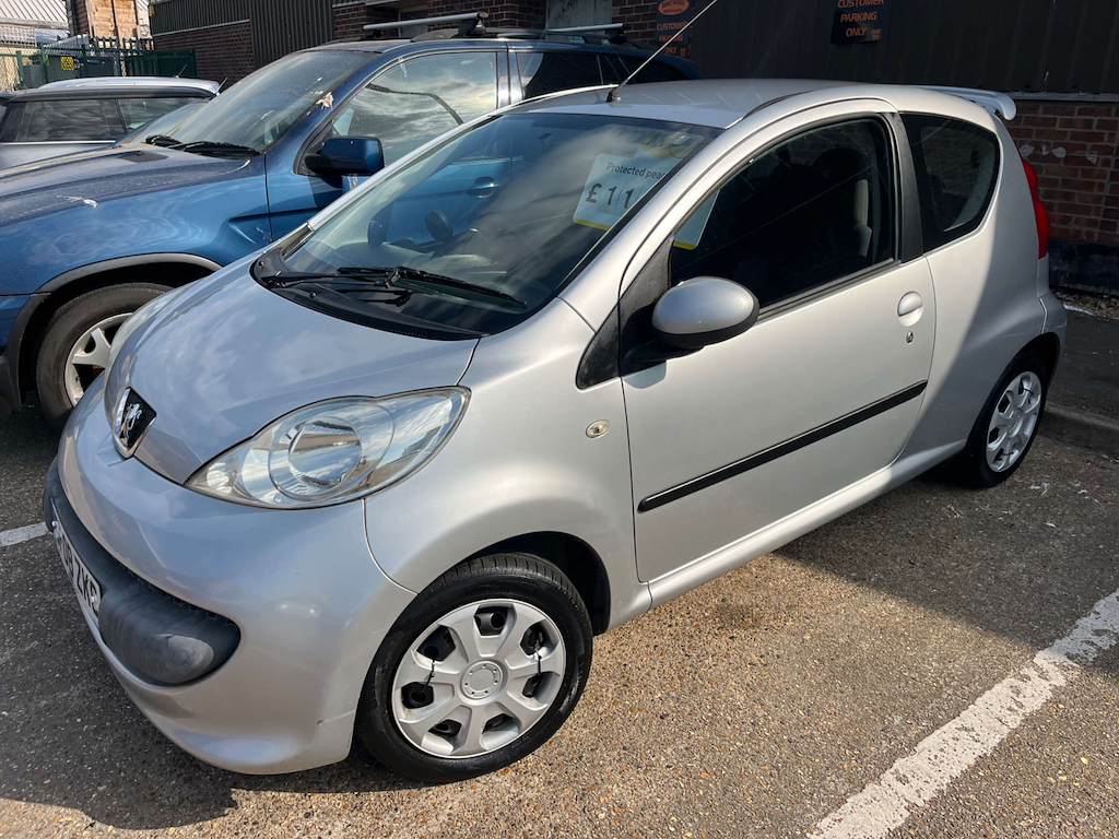 Peugeot 107 Urban Silver