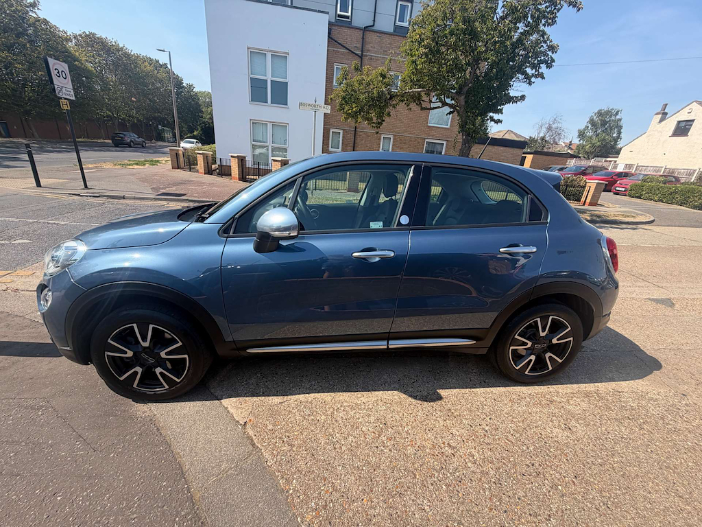 Fiat 500X Mirror Blue #4