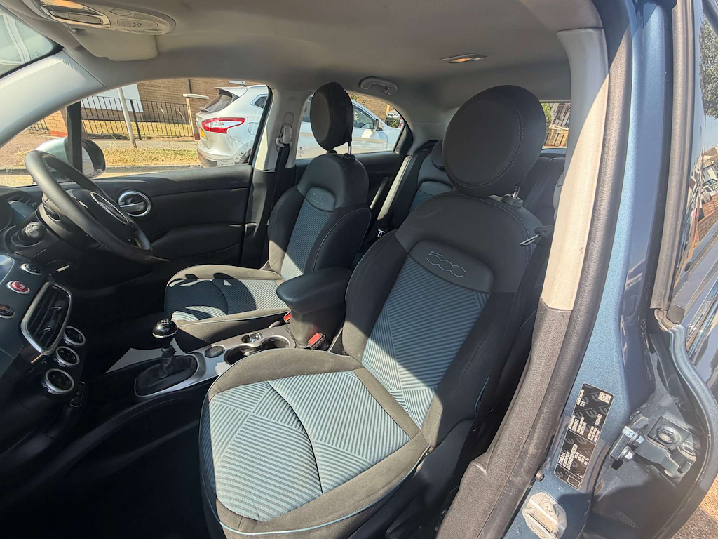 Fiat 500X Mirror Blue #5