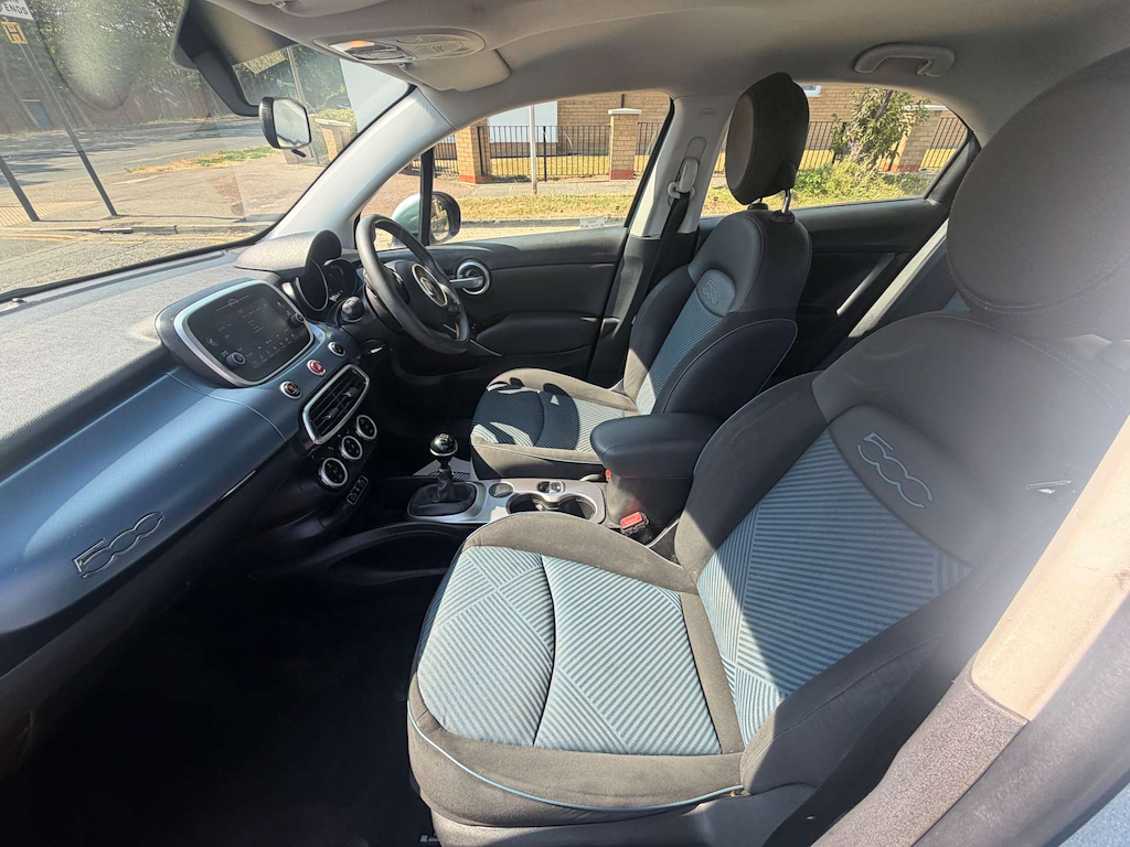 Fiat 500X Mirror Blue #6