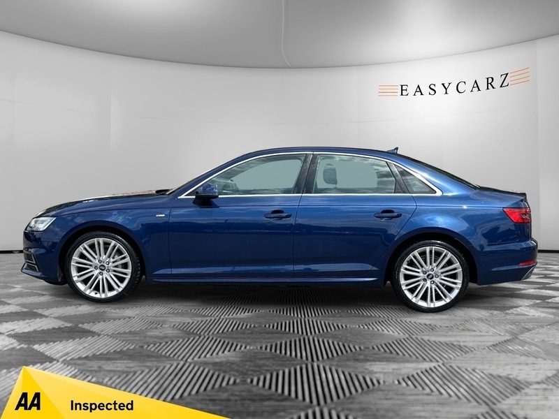 Audi A4 Tdi Quattro S Line Blue #5
