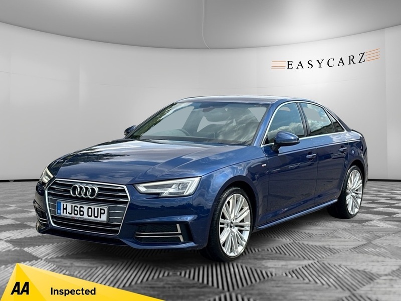 Audi A4 Tdi Quattro S Line Blue #4