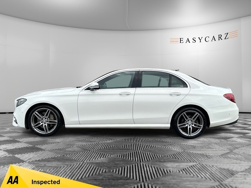 Mercedes-Benz E Class E 220 D Amg White #4